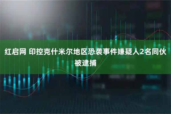 红启网 印控克什米尔地区恐袭事件嫌疑人2名同伙被逮捕