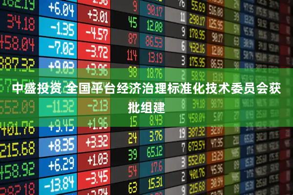 中盛投资 全国平台经济治理标准化技术委员会获批组建